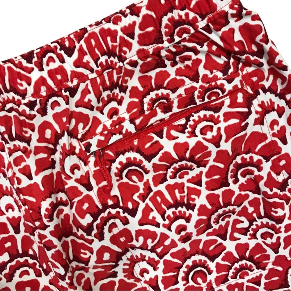 THE NORTH FACE Class V Pull On Mens Shorts XL Rococco Red Ashbury Floral Print - Picture 7 of 9